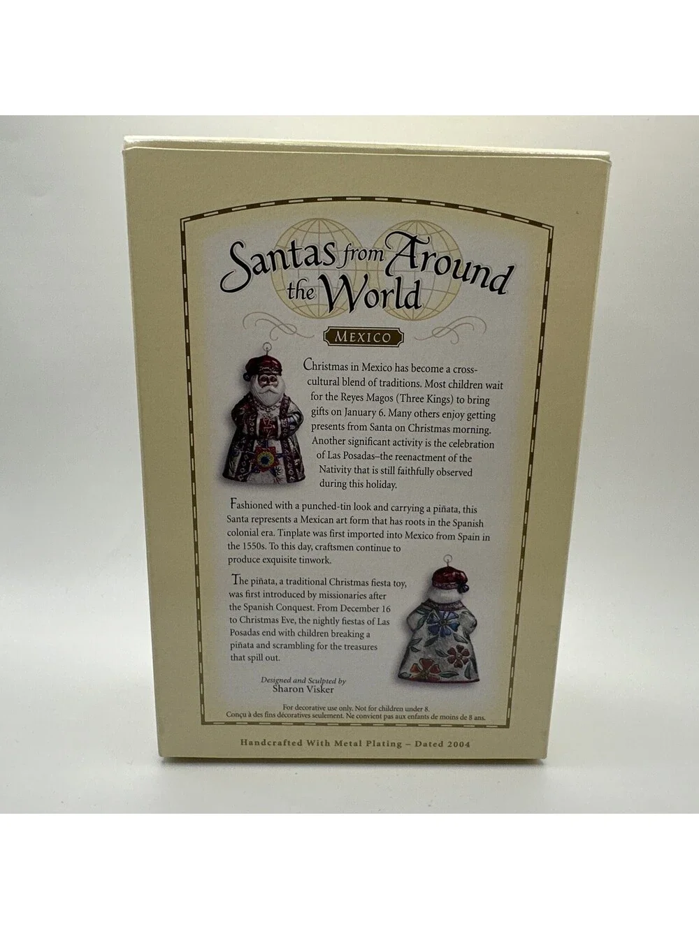 2004 Hallmark Santas from Around the World Mexico Ornament